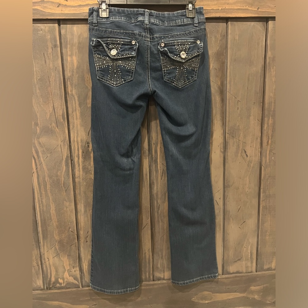 Apt 9 bling embellished bootcut jeans women’s
